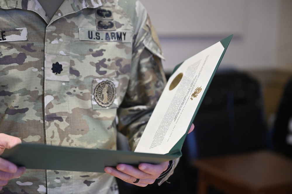 Brig. Gen. Blanchard Awarded the Medal of Distinguished Service