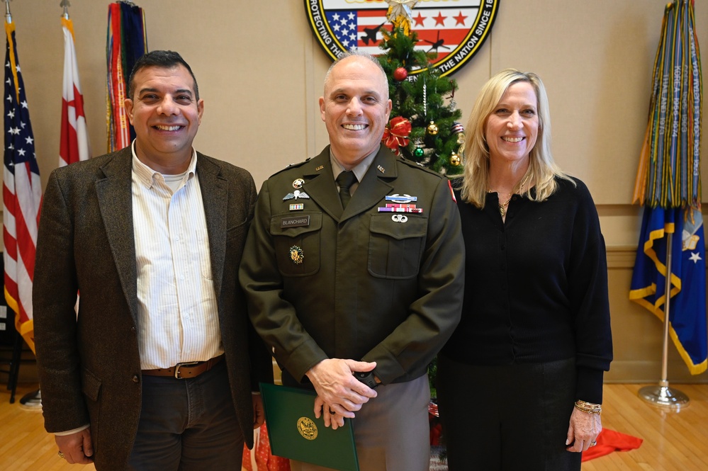 Brig. Gen. Blanchard Awarded the Medal of Distinguished Service