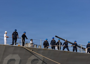 USS Wayne E. Meyer (DDG 108) Returns From Deployment