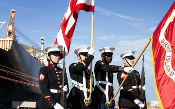 Blount Island Command Color Guard Formation December 2025