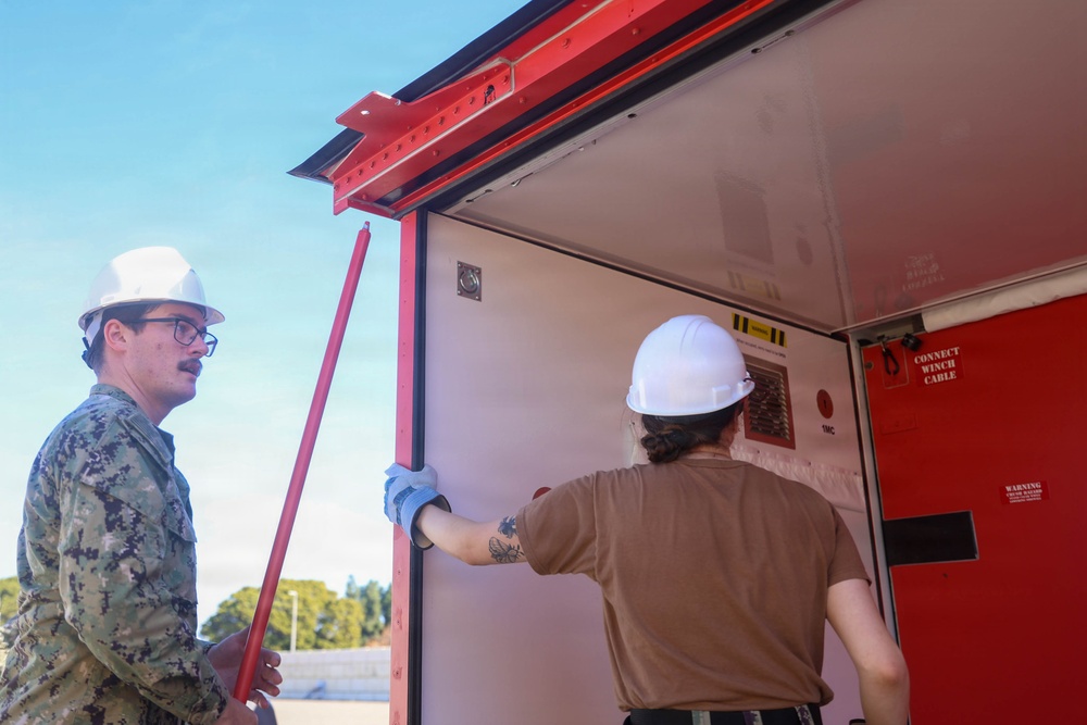 Navy Corpsman Support Future Force Design Development with REM Assembly at Steel Knight 25