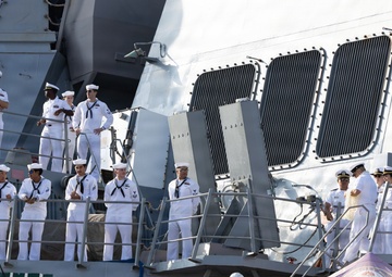 USS Wayne E. Meyer (DDG 108) Returns From Deployment