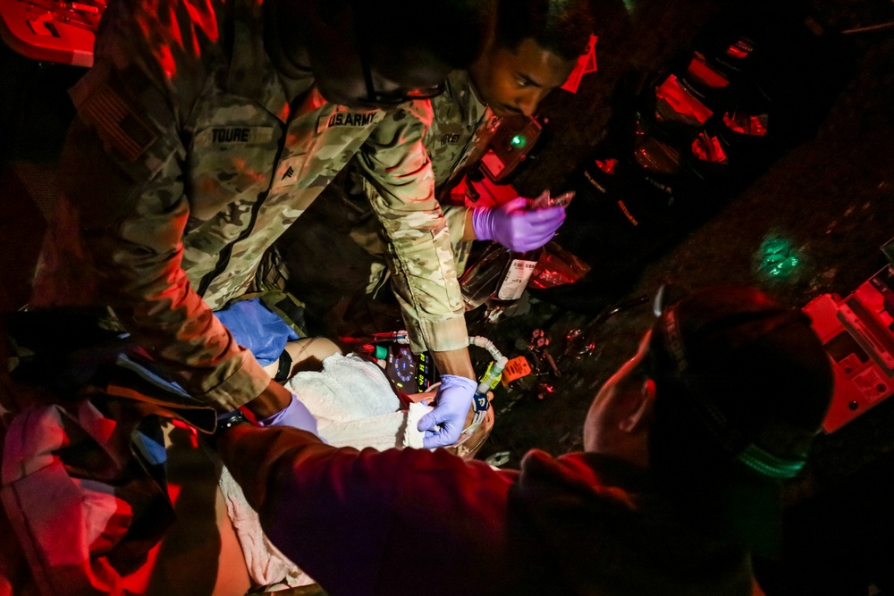 531st, 101st, and Fort Campbell EMS Join Blanchfield for Lifesaving Training