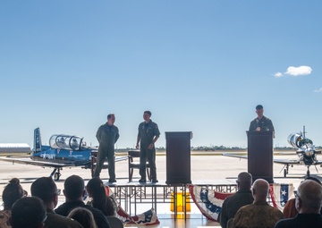 VT-27 Holds a Change of Command Ceremony