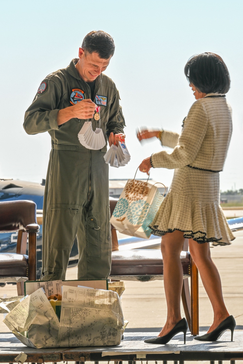 VT-27 Conducts Change of Command Ceremony