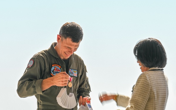 VT-27 Conducts Change of Command Ceremony