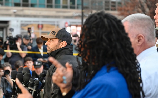 D.C. National Guard Joins FBI Director, MPD, and D.C. Mayor During Press Conference