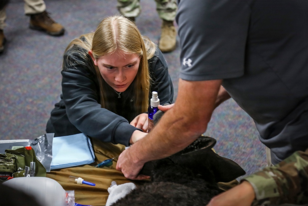 BACH Education &amp;amp; Staff Development trains Soldiers in K9 TCCC