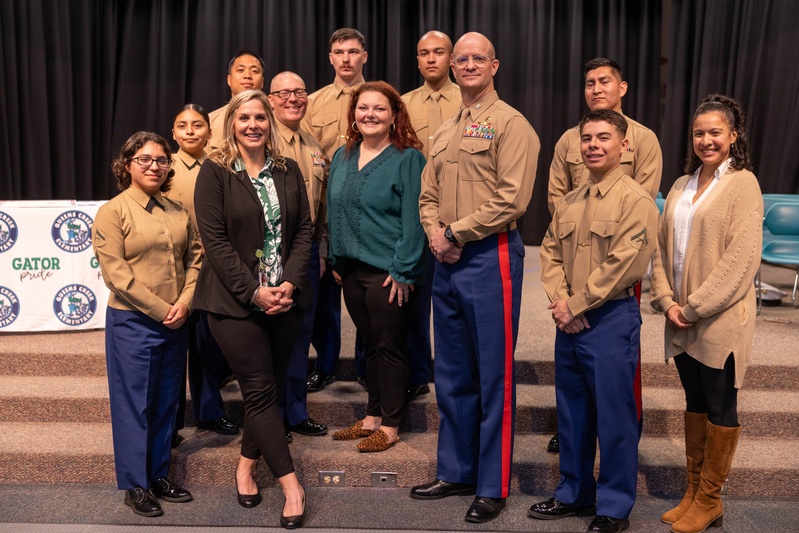 II MIG Adopt a School Ceremony