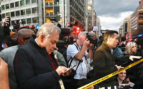 D.C. National Guard Joins FBI Director, MPD, and D.C. Mayor During Press Conference