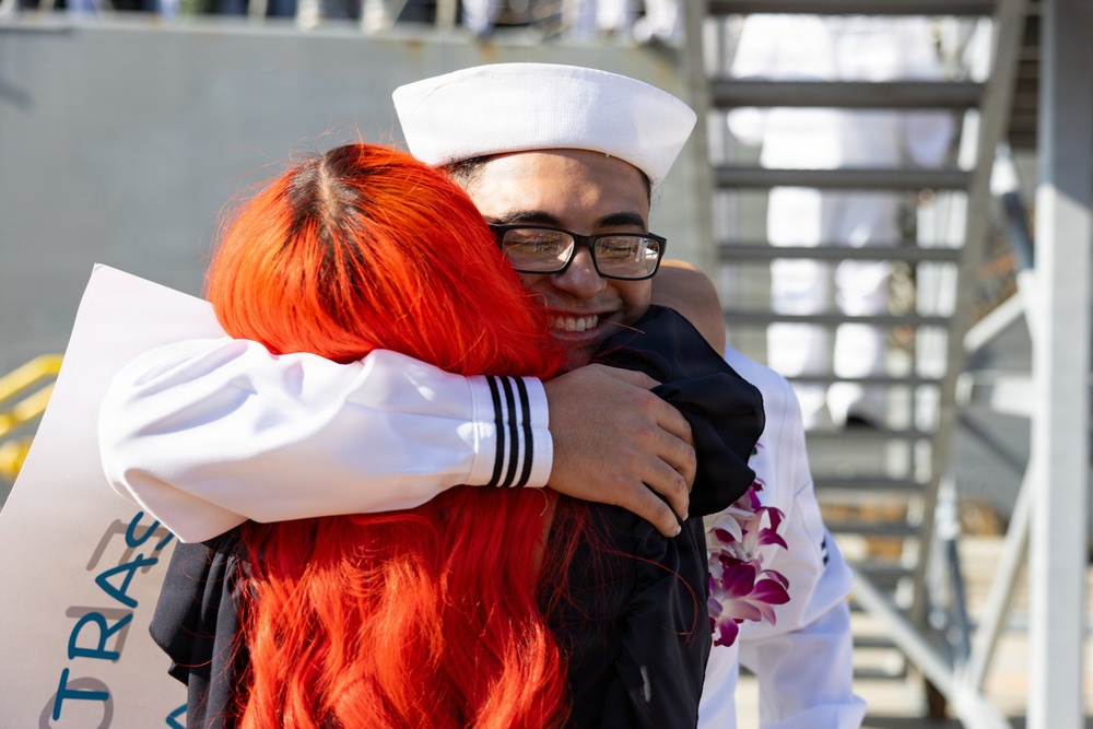 USS Wayne E. Meyer (DDG 108) Returns From Deployment