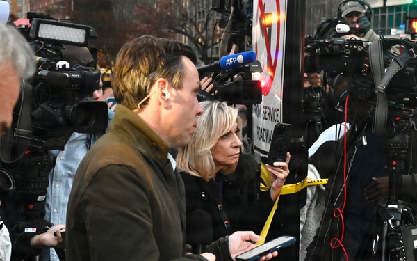 D.C. National Guard Joins FBI Director, MPD, and D.C. Mayor During Press Conference