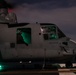 11th MEU Marines, Sailors Conduct Night Deck Landing Qualifications