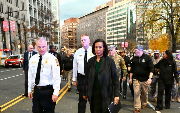 D.C. National Guard Joins FBI Director, MPD, and D.C. Mayor During Press Conference