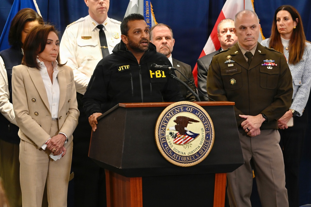 D.C. National Guard Attends United States Attorney’s Office-District of Columbia Press Conference