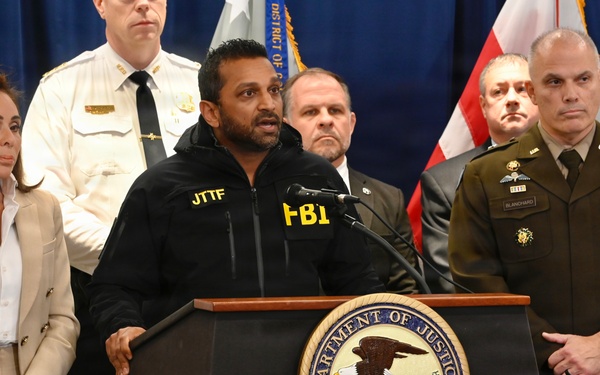 D.C. National Guard Attends United States Attorney’s Office-District of Columbia Press Conference