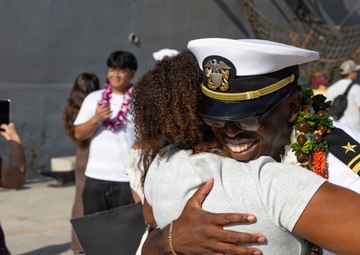 USS Wayne E. Meyer (DDG 108) Returns From Deployment