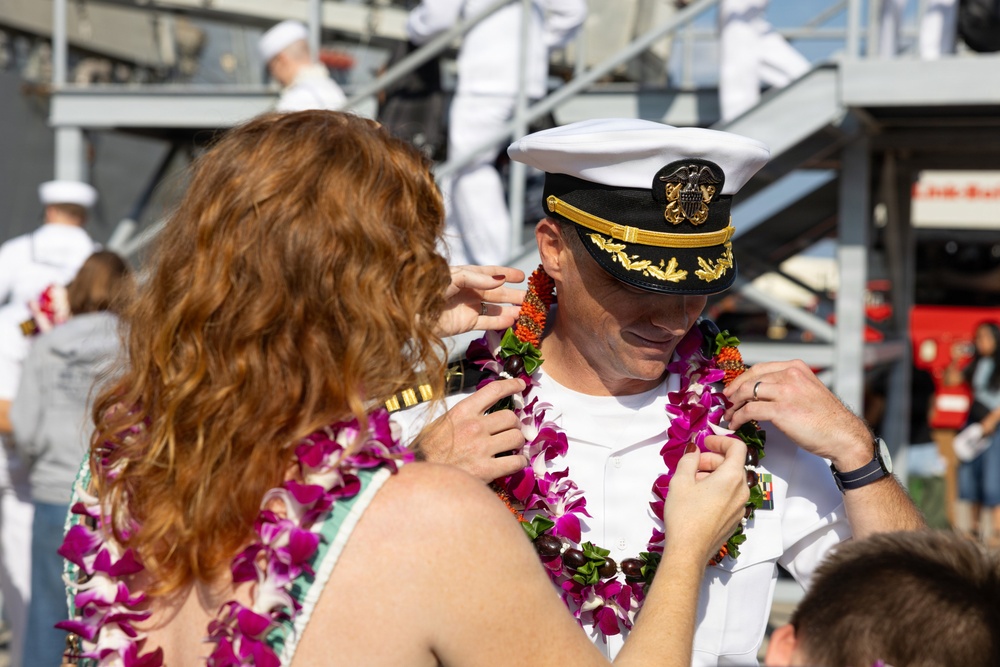 USS Wayne E. Meyer (DDG 108) Returns From Deployment
