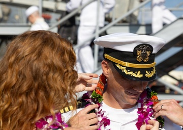 USS Wayne E. Meyer (DDG 108) Returns From Deployment