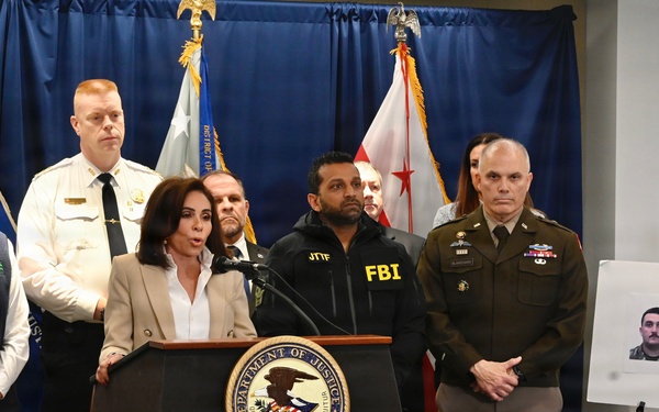 D.C. National Guard Attends United States Attorney’s Office-District of Columbia Press Conference