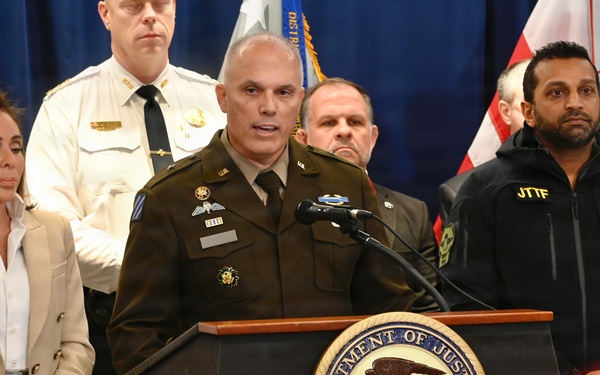 D.C. National Guard Attends United States Attorney’s Office-District of Columbia Press Conference