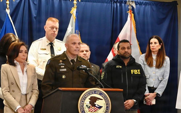 D.C. National Guard Attends United States Attorney’s Office-District of Columbia Press Conference