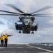 11th MEU Marines and Sailors conduct deck landing qualifications aboard USS Portland