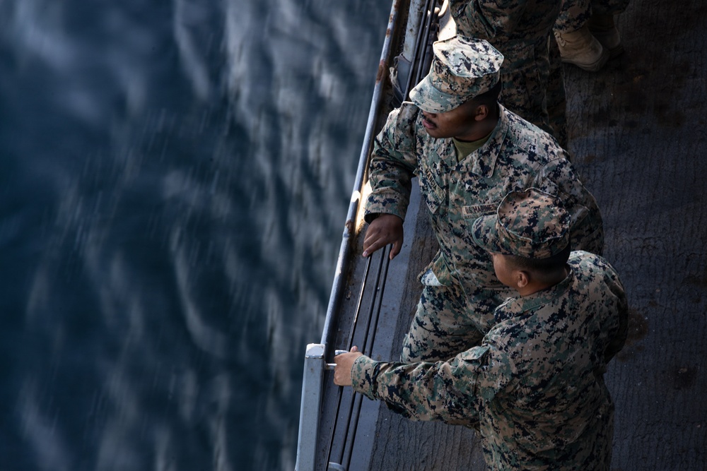 11th MEU Marines and Boxer Amphibious Ready Group leave port