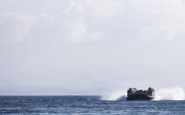 11th MEU Marines and Sailors conduct well deck operations aboard USS Portland