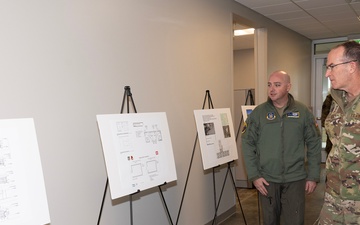 General Healy Visits 940th Air Refueling Wing