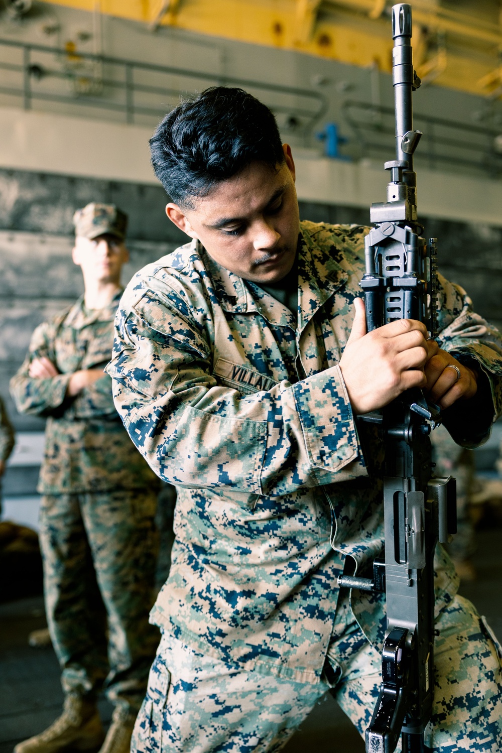 11th MEU Marines Embark USS Portland