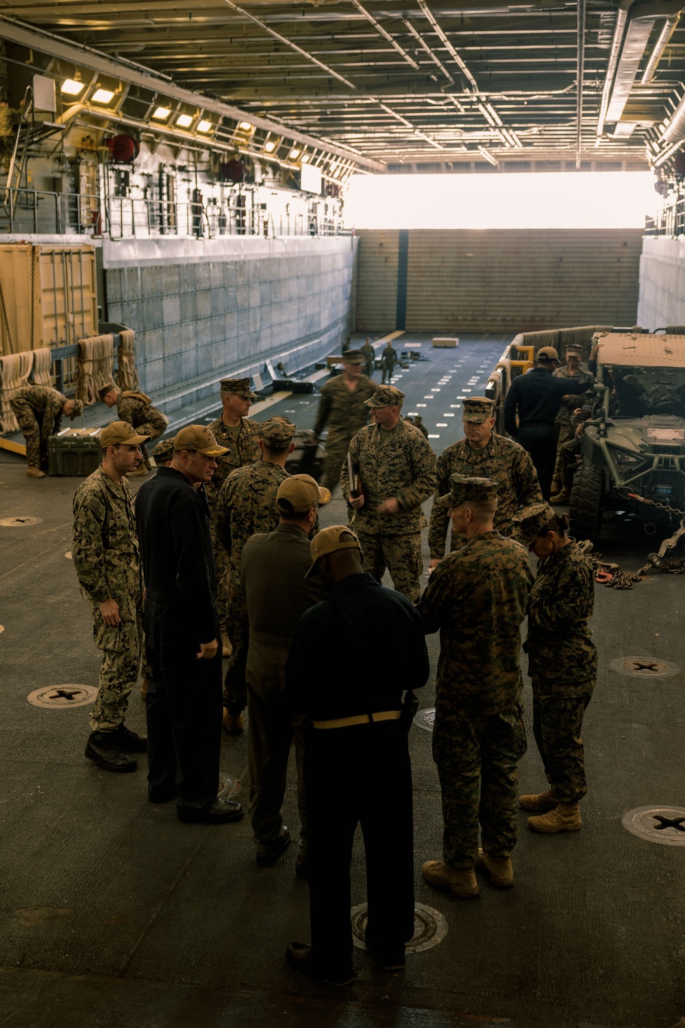 11th MEU Marines Embark USS Portland