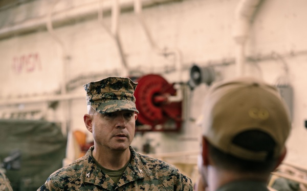 11th MEU Marines Embark USS Portland
