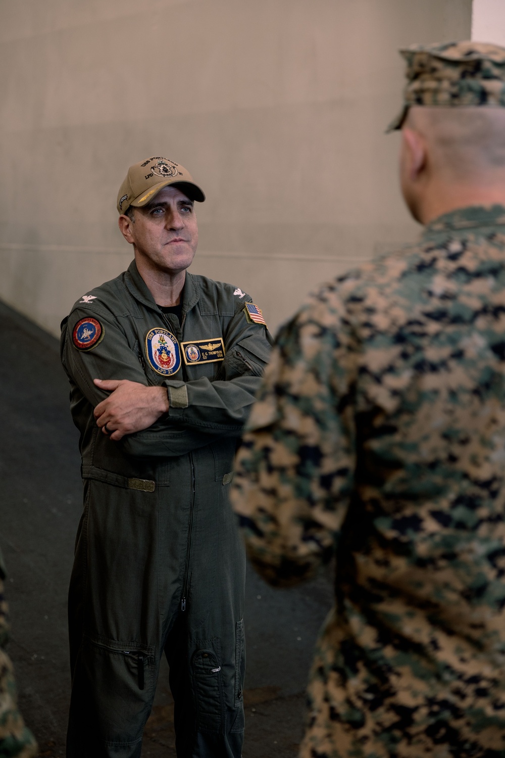 11th MEU Marines Embark USS Portland