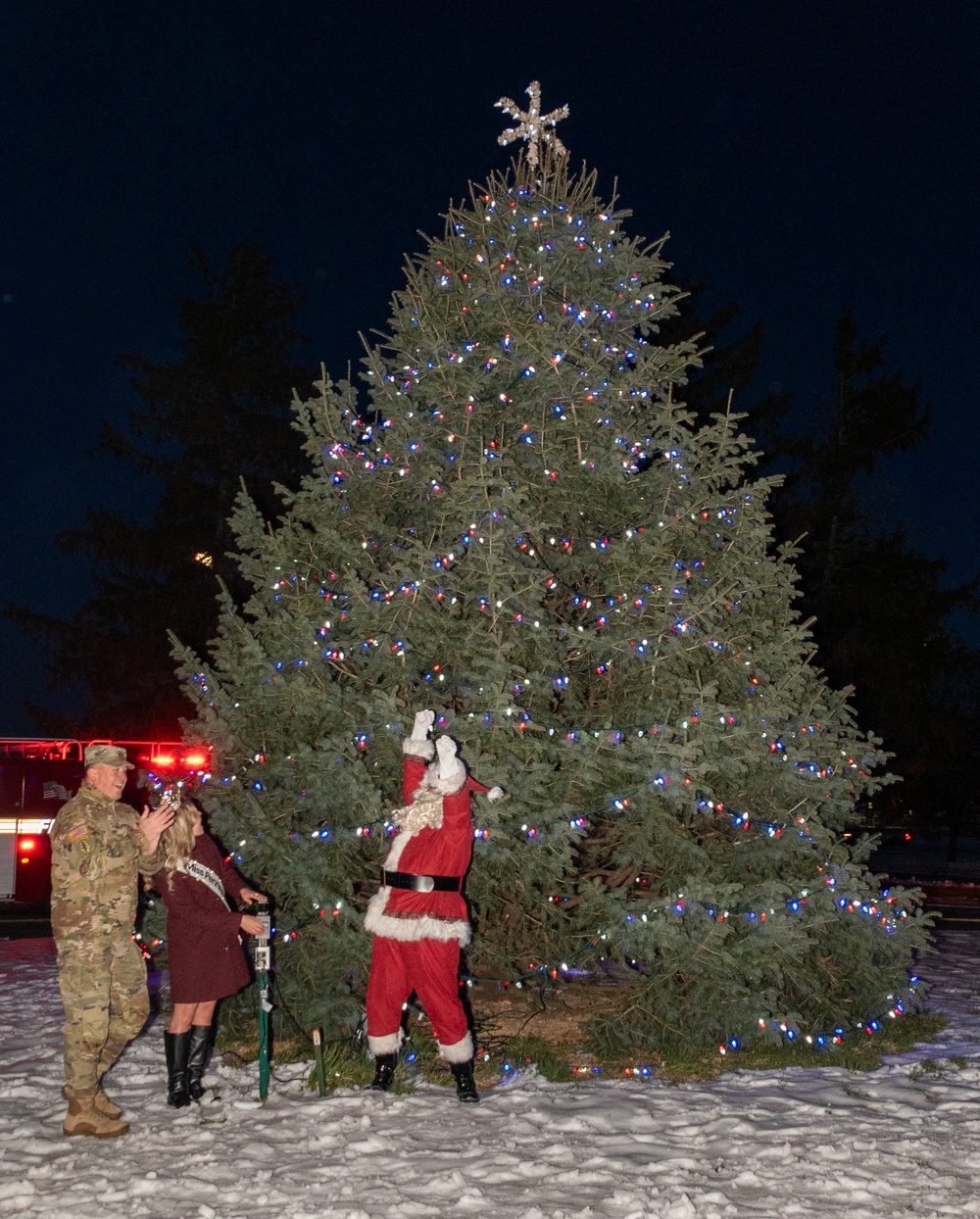Fort Indiantown Gap hosts annual tree lighting ceremony
