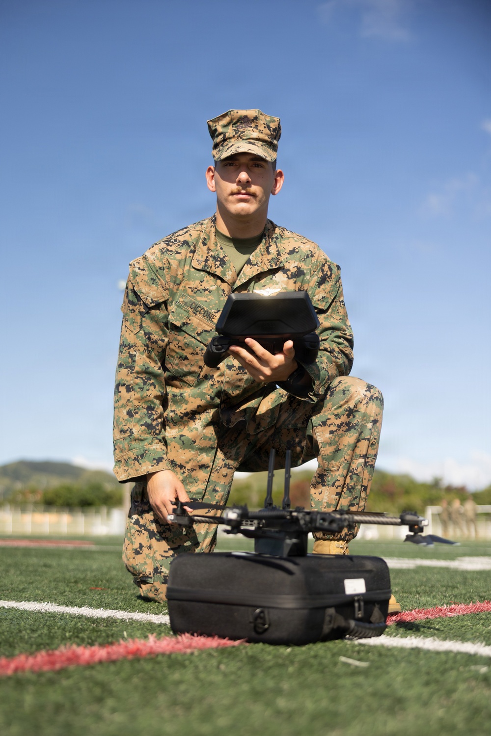 U.S. Marines Conduct Small Unmanned Aerial System Training