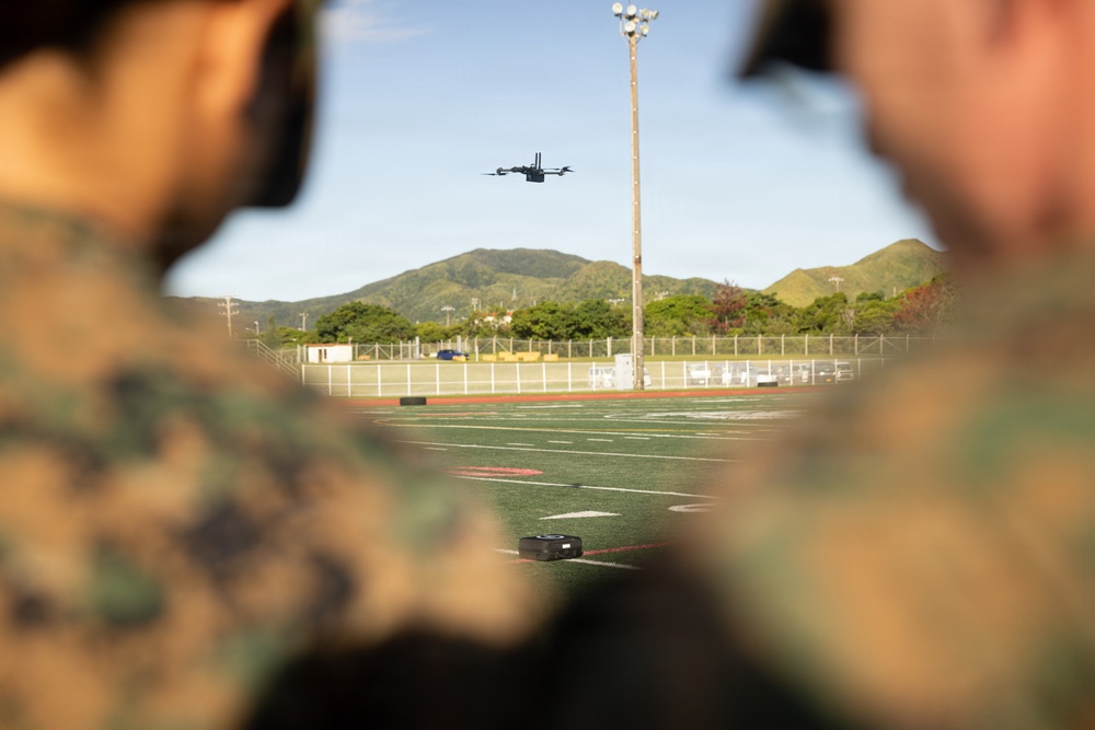 U.S. Marines Conduct Small Unmanned Aerial System Training