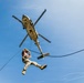 EOD Technicians Practice Daytime Rappelling and Fast-Roping Techniques