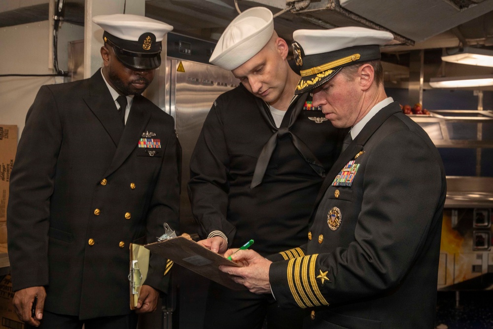 USS Abraham Lincoln conducts routine operations.