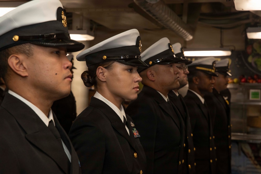 USS Abraham Lincoln conducts routine operations.