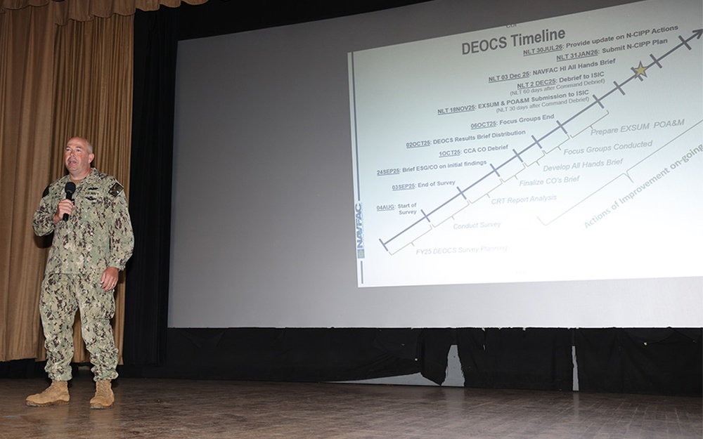 NAVFAC Hawaii hosts All Hands, Awards Ceremony