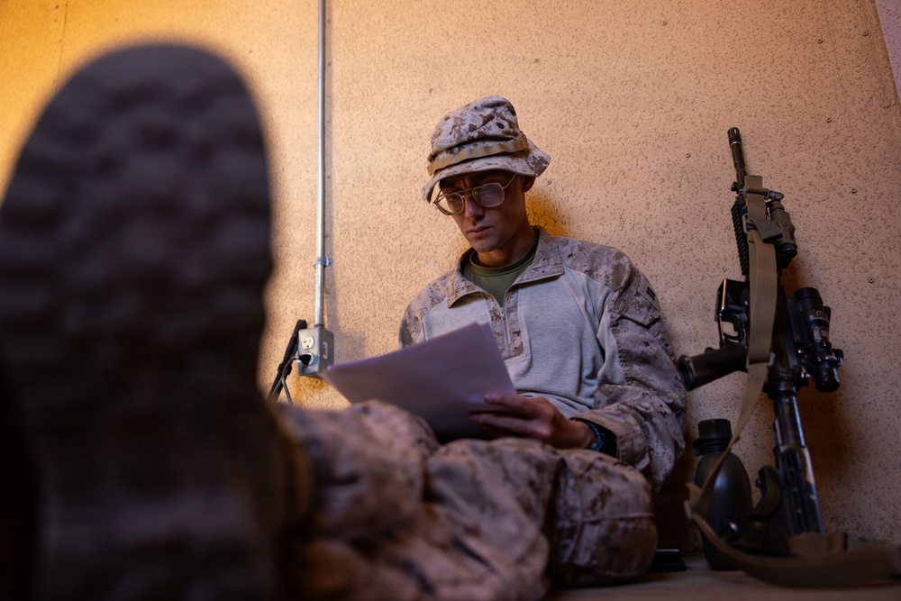 5th Marines establish forward presence during Steel Knight 25