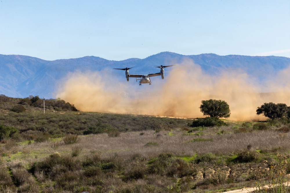 5th Marines establish forward presence during Steel Knight 25