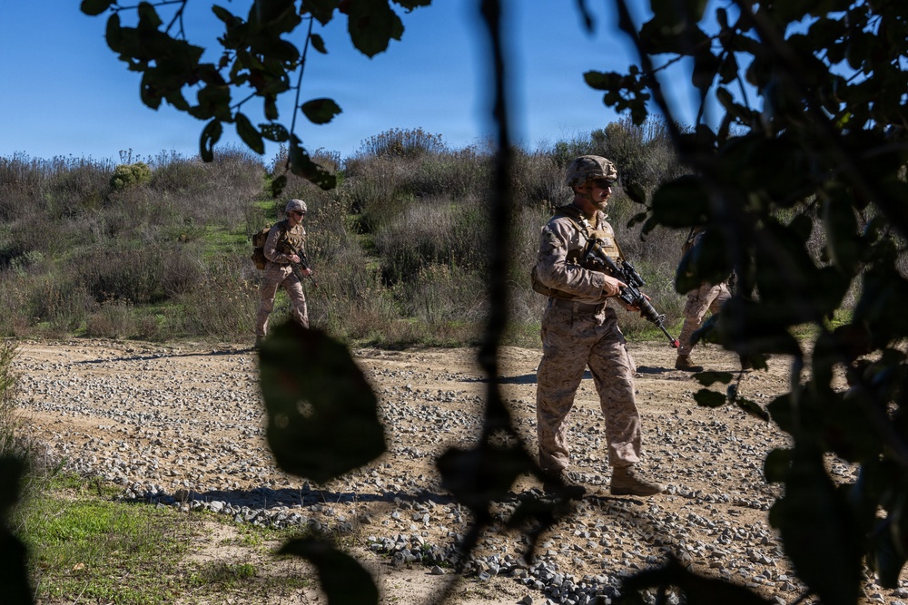 5th Marines establish forward presence during Steel Knight 25