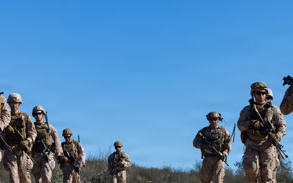 5th Marines establish forward presence during Steel Knight 25