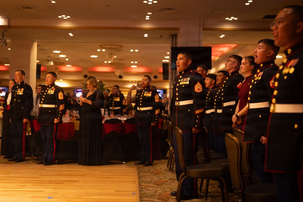 Headquarters Battalion, 3rd Marine Division Celebrates the U.S. Marine Corps 250th Birthday