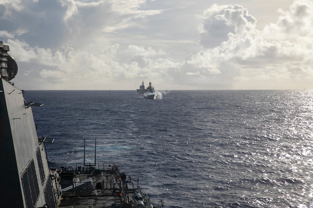 USS Fitzgerald (DDG 62) participates in exercise MALABAR 2025