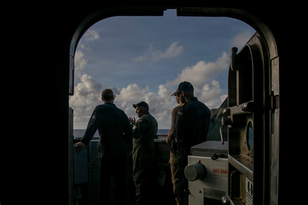 USS Fitzgerald (DDG 62) participates in exercise MALABAR 2025