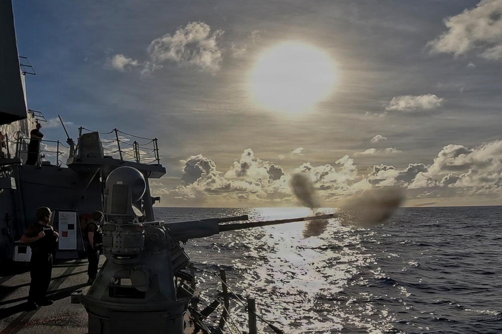 USS Fitzgerald (DDG 62) participates in exercise MALABAR 2025