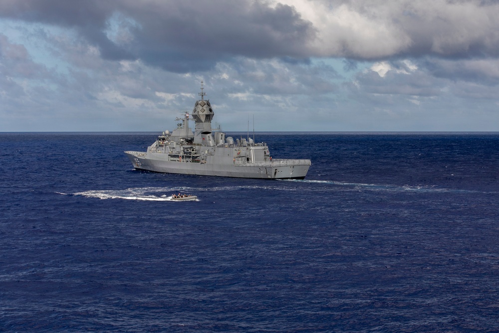 USS Fitzgerald (DDG 62) participates in exercise MALABAR 2025